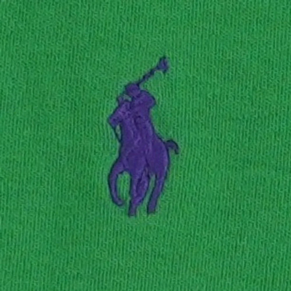 Ralph Lauren Polo Shirt Men's Medium Green Short Sleeve Pony Logo Golf